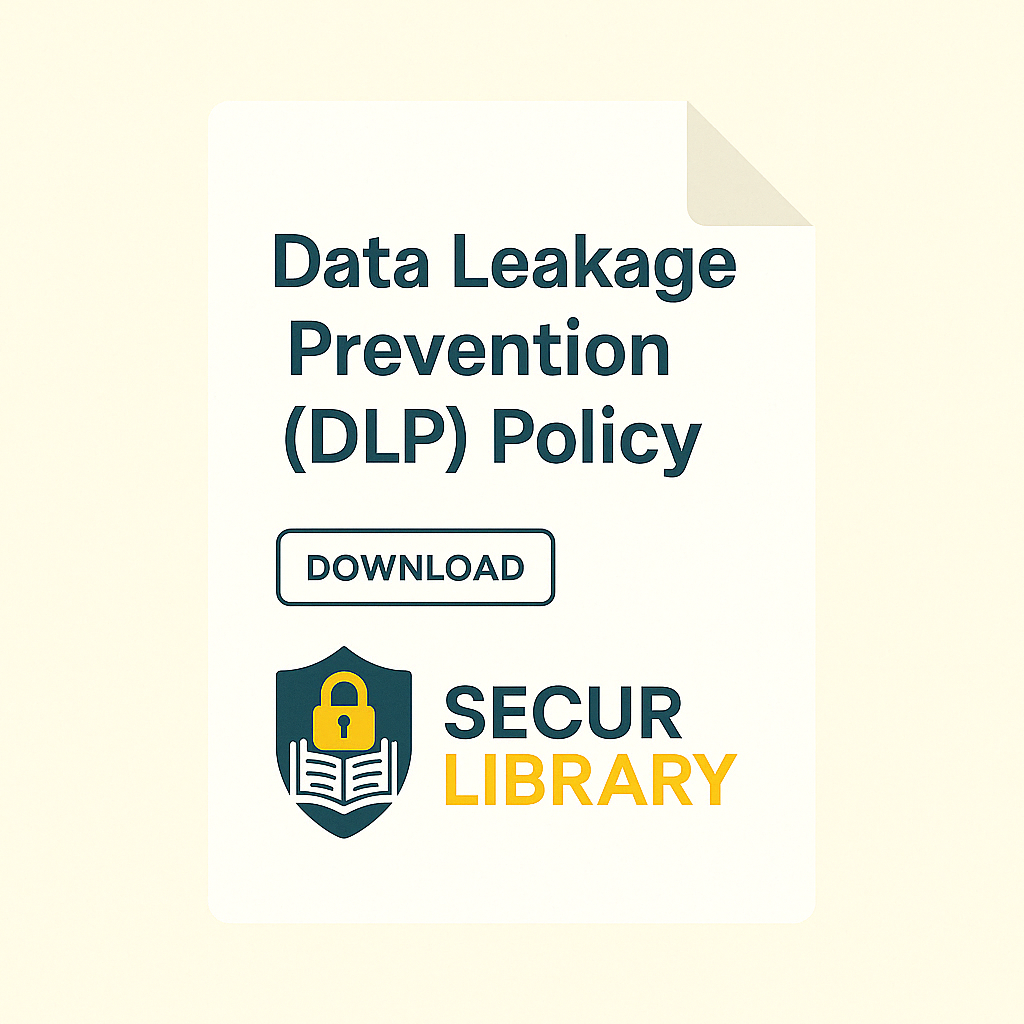 Data Leakage Prevention (DLP) Policy