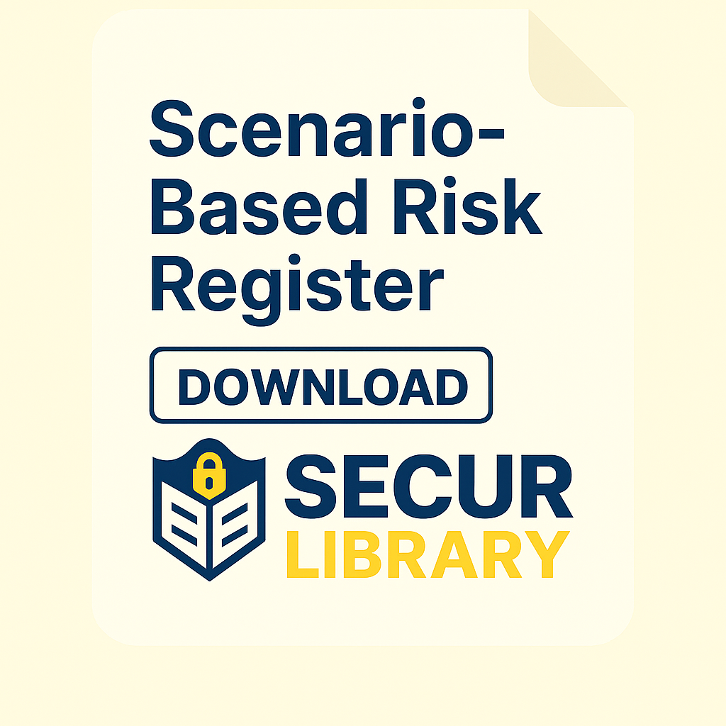 Scenario-Based Risk Register SecurLibrary