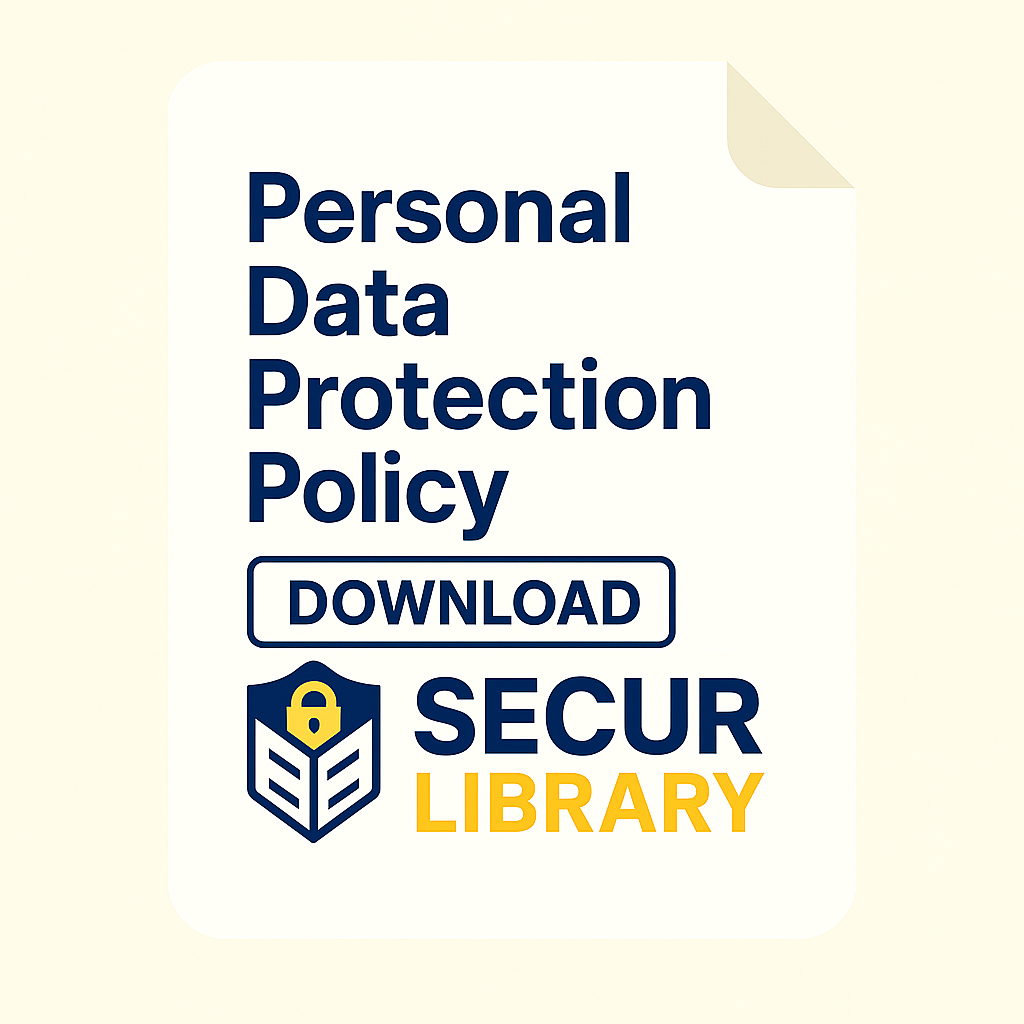 Personal Data Protection Policy SecurLibrary