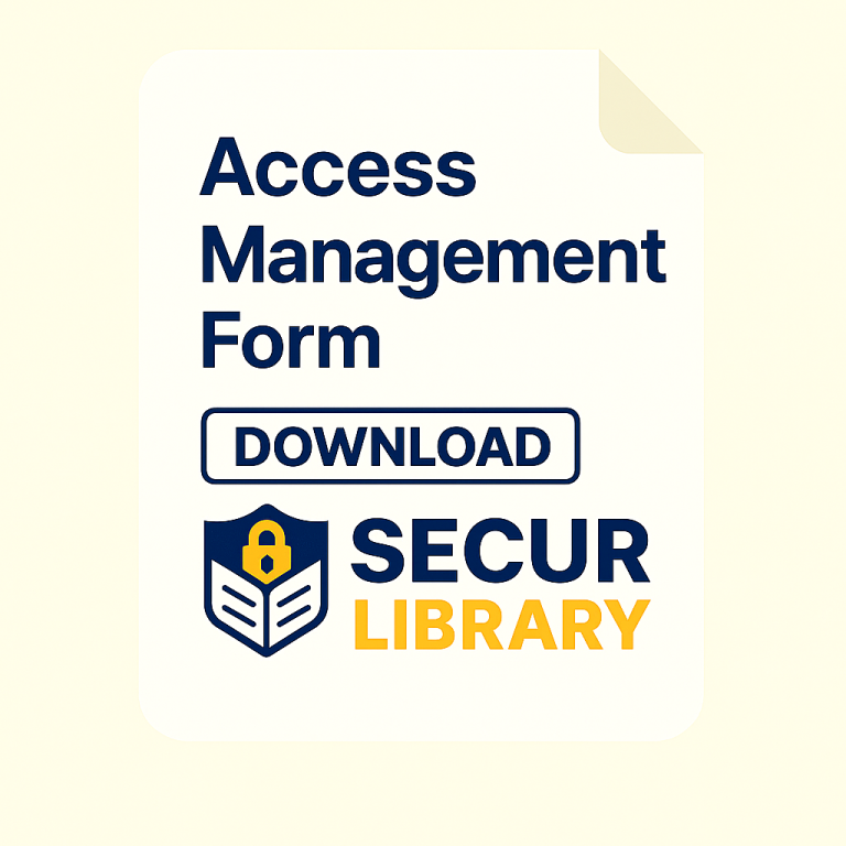 Access Management Form SecurLibrary
