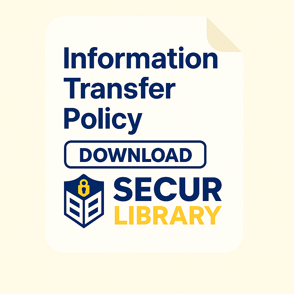 Information Transfer Policy SecurLibrary