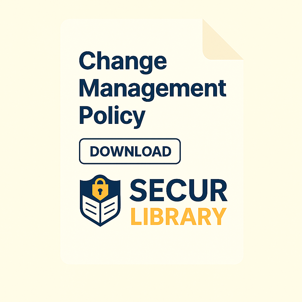 Change Management Policy