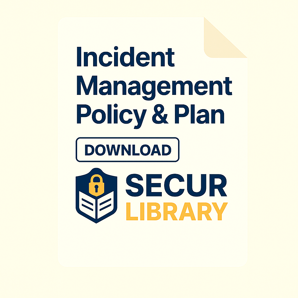 Incident Management Policy