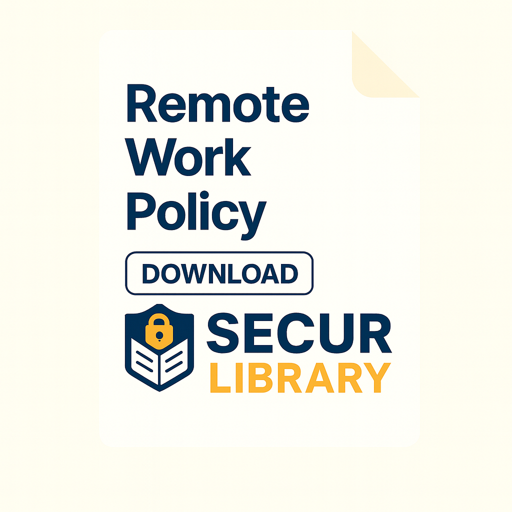 Remote Work Policy